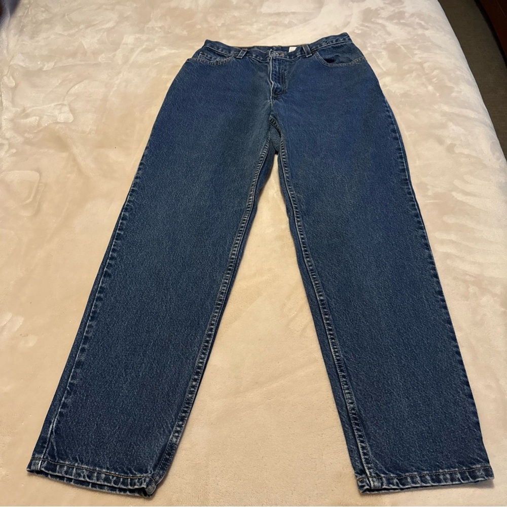 Levi Men's Jeans 550 Relaxed Fit Tapered Leg 12 M Vintage